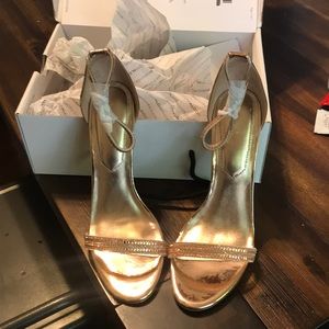 Rose Gold Formal Heels